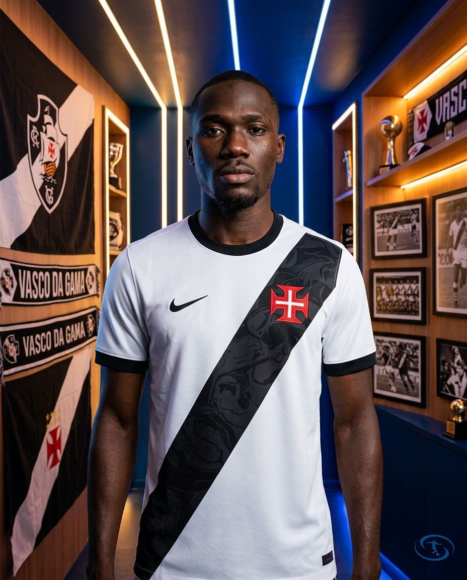 Camisa Vasco Away 2026/27 - Nike Torcedor Masculino - Branco - Front View | Sant Sport