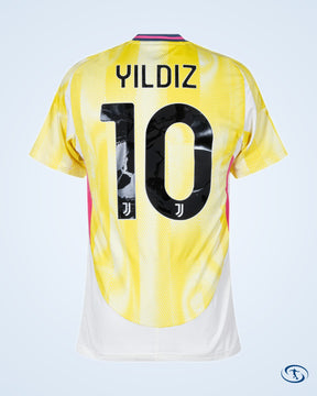 Juventus Away Yildiz 10 Shirt 2024-2025 (Official Printing) - Men's