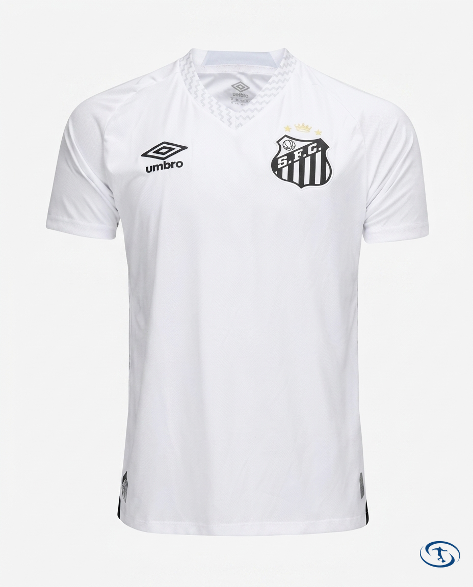 Santos Jersey Home 2025/26 - Umbro Men's - White - Packshot | Sant Sport