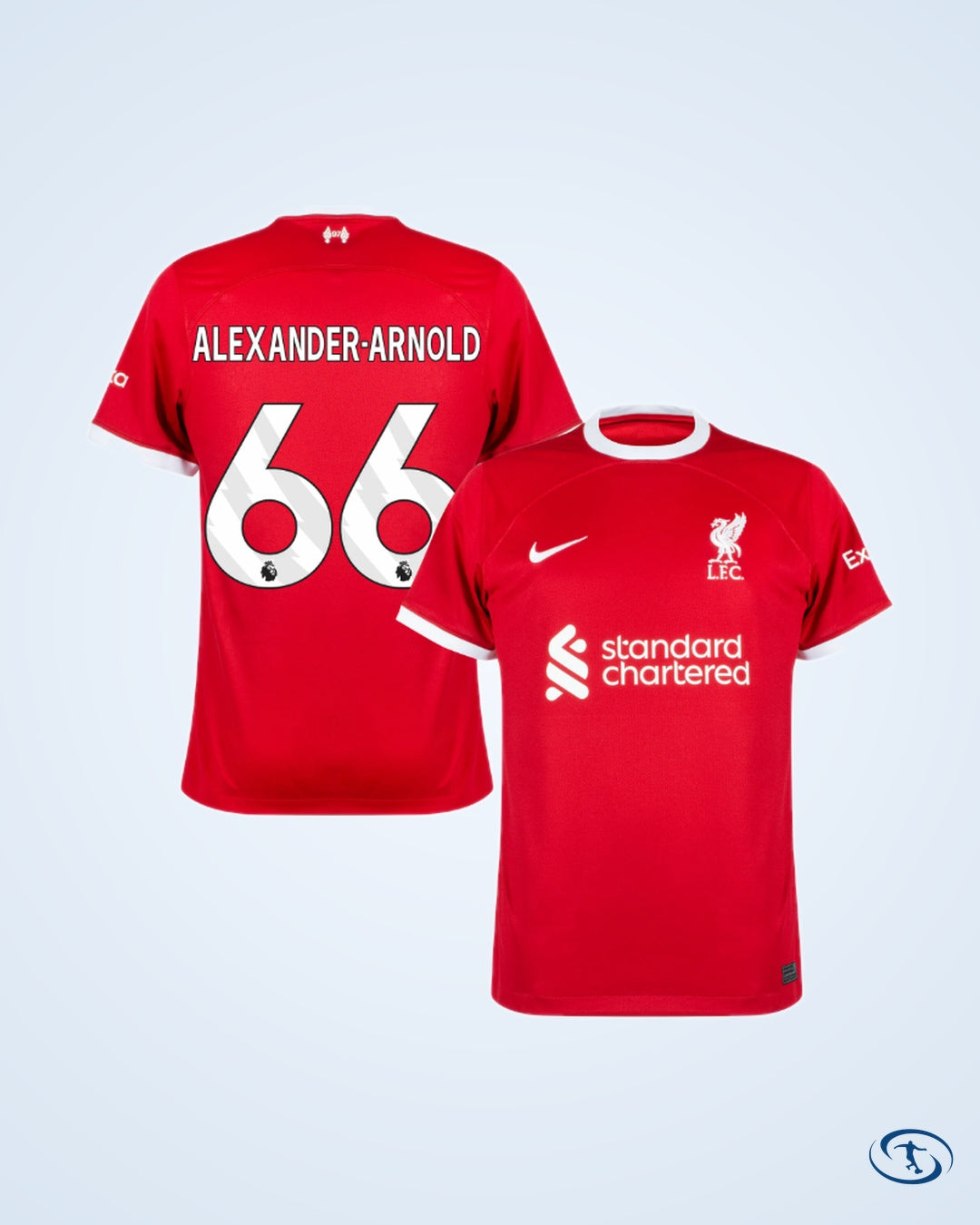 Liverpool Home Shirt 2023-2024 Fan Version (Premier League)