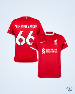 Liverpool Home Shirt 2023-2024 Fan Version (Premier League)