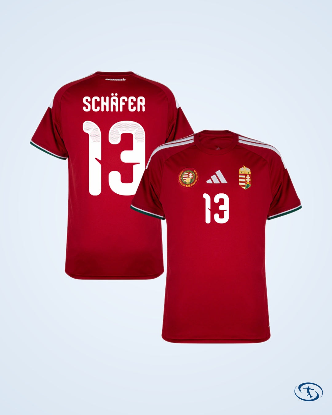 Hungary Home Shirt 2026-2027 Fan Version (Official Printing)
