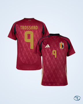 Belgium Home Shirt 2024-2025 Fan Version (Official Printing)