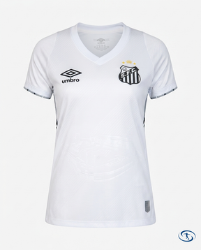 Santos Jersey Home 2025/26 - Umbro Women's - White - Packshot | Sant Sport