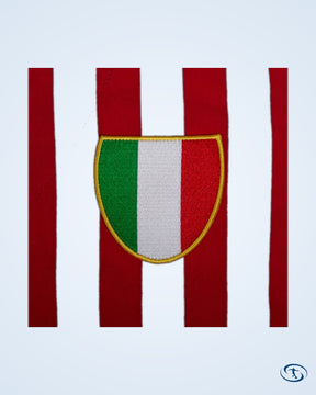 AC Milan Retro Home Player Shirt 1963 (Retro Flock Printing) - Men's
