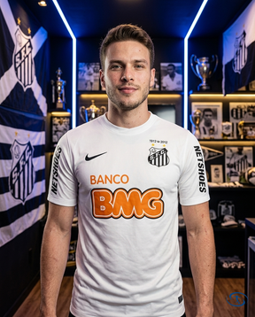 Santos Jersey Retro 2012/13 Nike Men's - White - Front View | Sant Sport