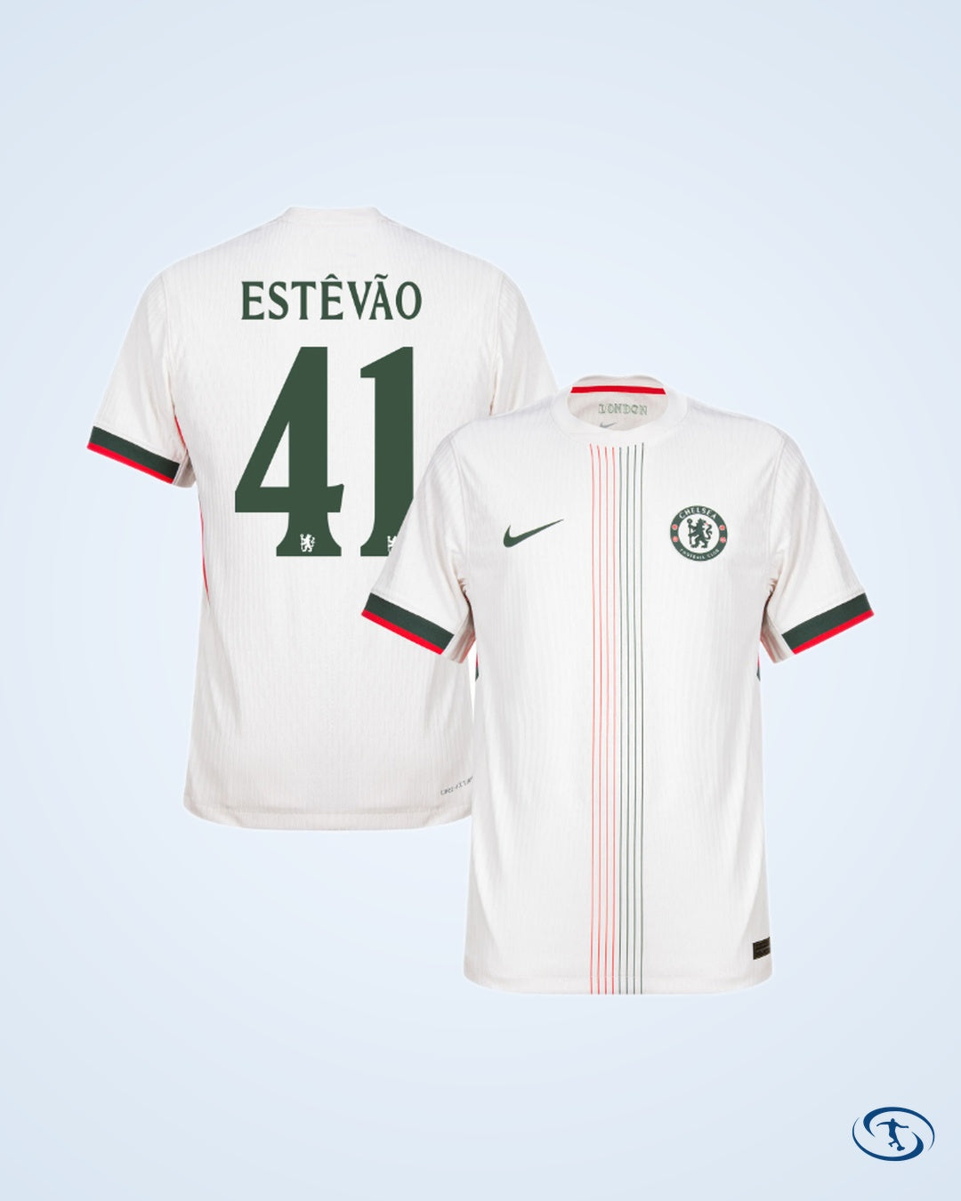 Chelsea Away Cucurella 3 Shirt 2025-2026 (Champions League)