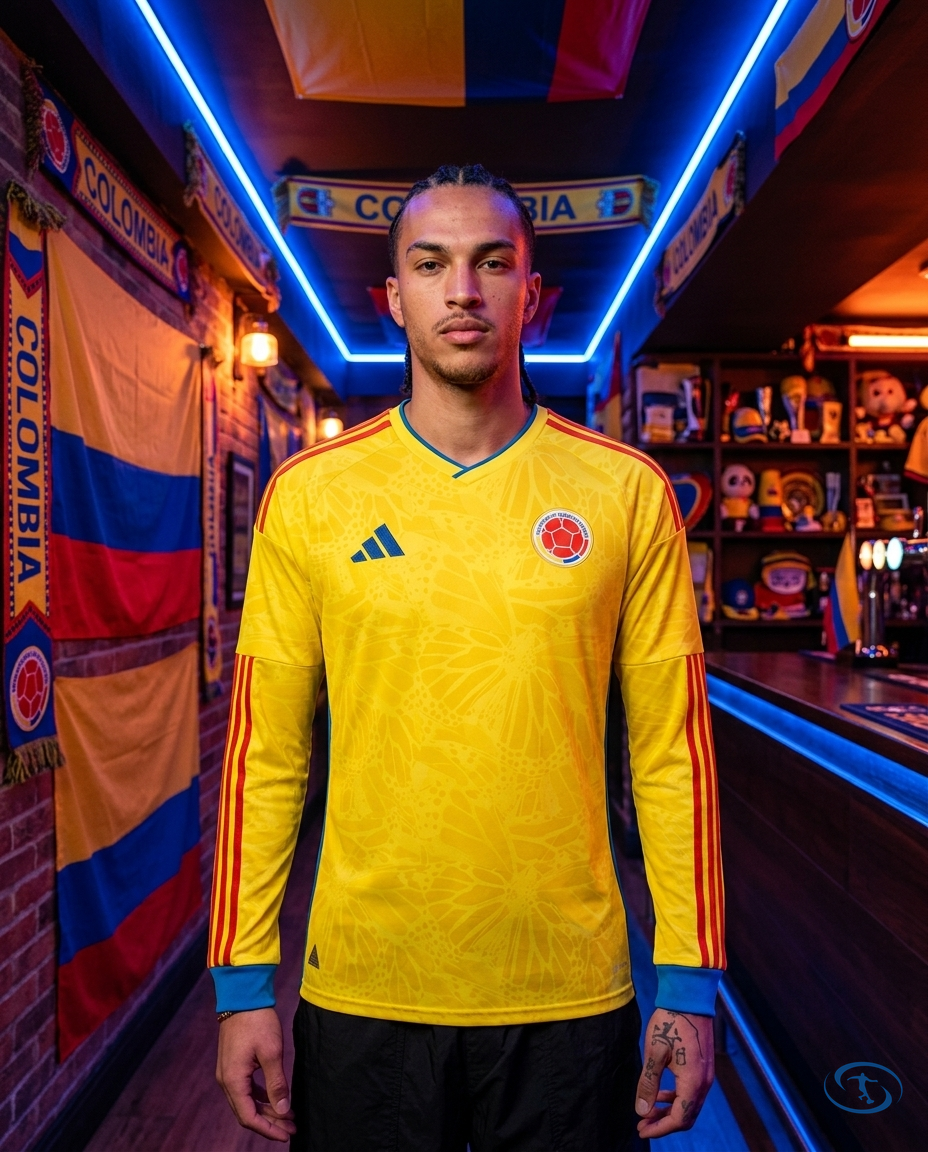 Camisa Colômbia Home 2026/27 Torcedor Adidas Masculino - Front View | Sant Sport