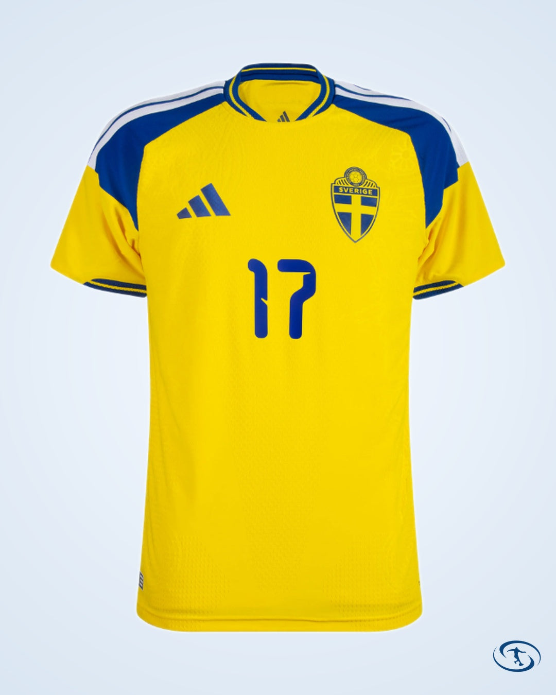 Sweden Authentic Home Gyökeres 17 Shirt 2026-2027 (Official Printing) - Men's | Sant Sport