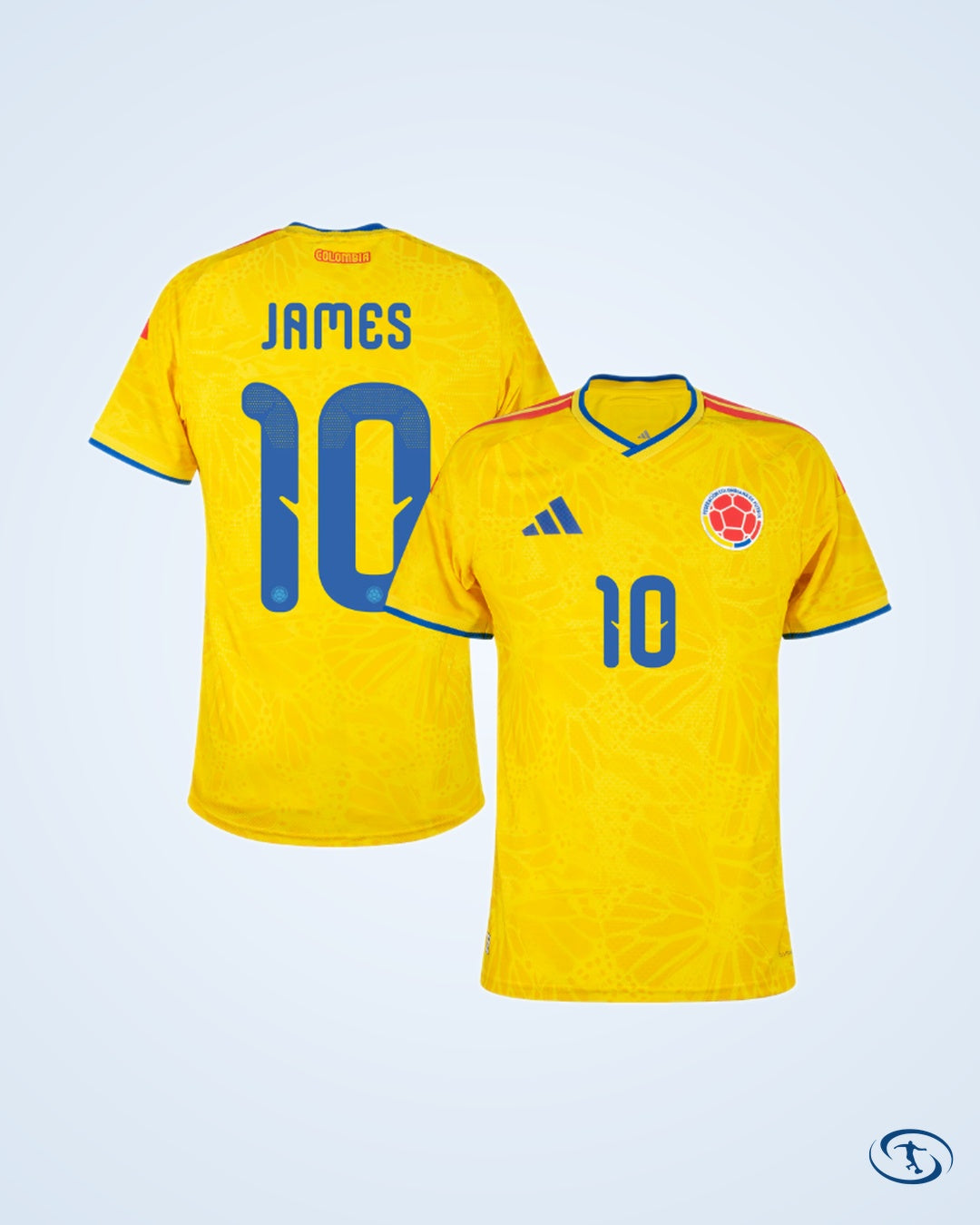 Colombia Authentic Shirt 2026-2027 Player Version (Official Printing)