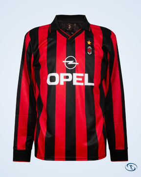 AC Milan Home L/S Retro Shirt 1996-1997 - Men's