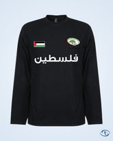 Palestine Team L/S T-shirt - Black - Men's | Sant Sport