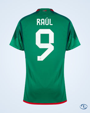 Mexico Home Rául 9 Shirt 2022-2023 (Official Printing) - Men's
