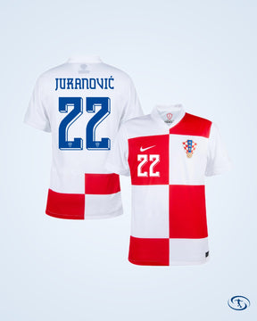 Croatia Home Player Number Shirt 2024-2025 (Official Printing) - Men's