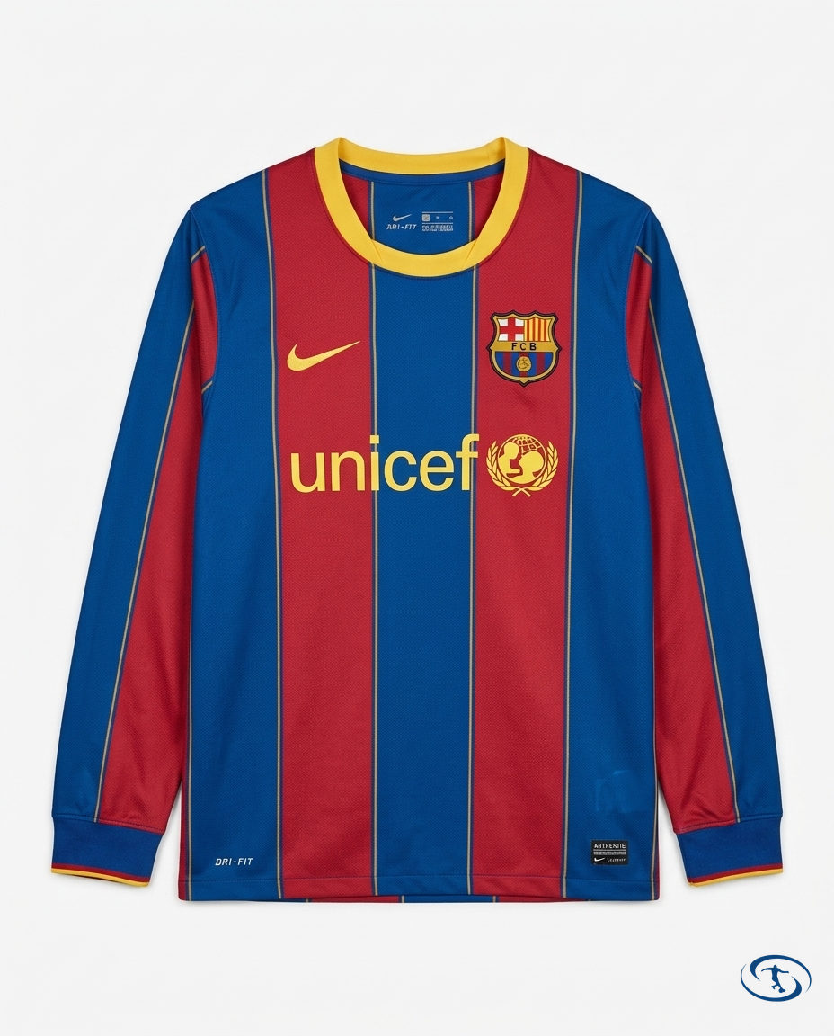 Barcelona Jersey Retro Long Sleeve 2010/11 Nike Men's - Packshot | Sant Sport