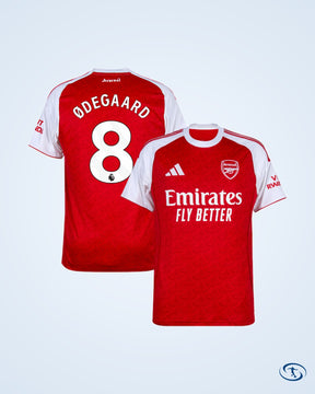 Arsenal Home KIDS Ødegaard 8 Jersey 2025-2026 (Premier League) - Kids