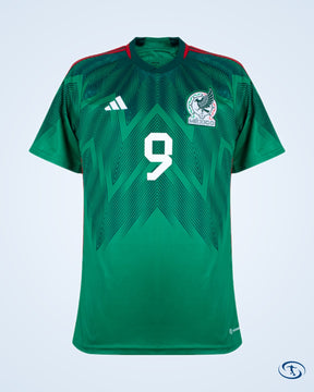 Mexico Home Rául 9 Shirt 2022-2023 (Official Printing) - Men's | Sant Sport