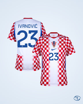 Croatia Home Player Number Shirt 2026 (Official Printing) - Men's