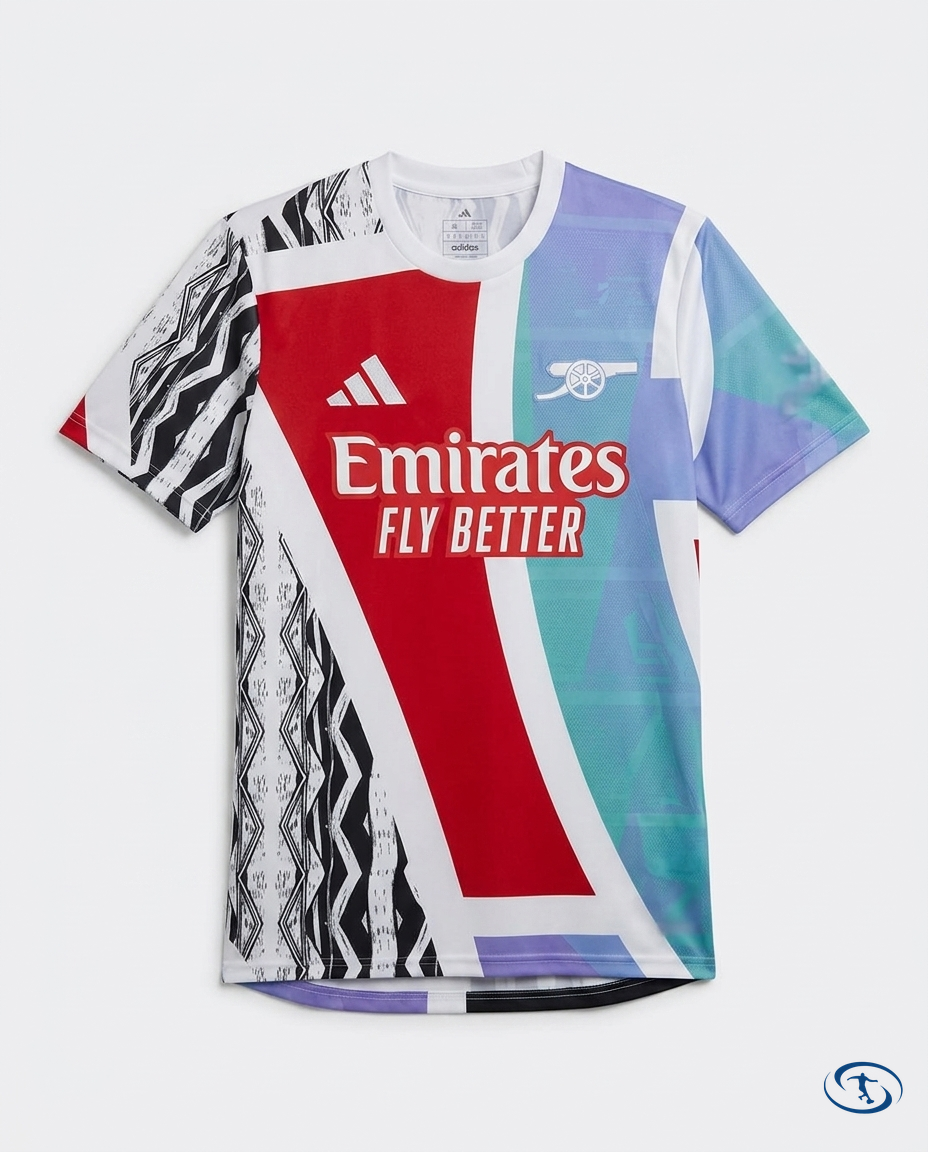 Arsenal Pré Jogo Jersey 24/25 - Packshot | Sant Sport