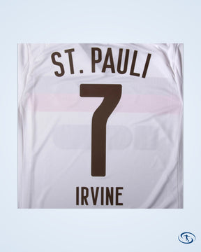 St Pauli Away Irvine 7 Shirt 2025-2026 (Official Printing) - Men's