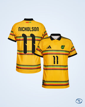 Jamaica Authentic Home Shirt 2026-2027 Player Version (Official Printing)