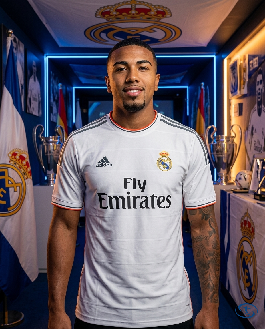 Camisa Real Madrid Home Retrô 2013/14 - Torcedor Adidas Masculino - Front View | Sant Sport
