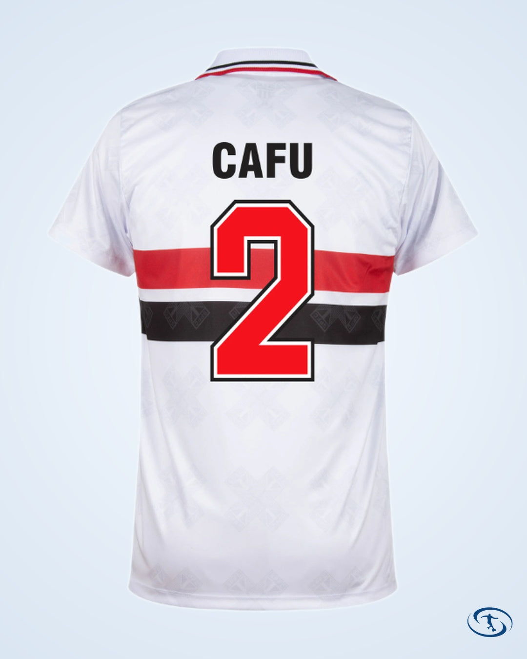 Sao Paulo Retro Home Cafu 2 Shirt 1994 (Retro Flex Printing) - Men's