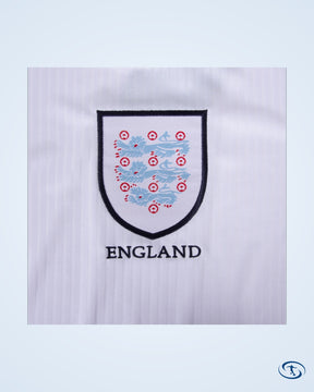 Score Draw England Home Retro Shirt World Cup Finals 1998 Customizable Men's