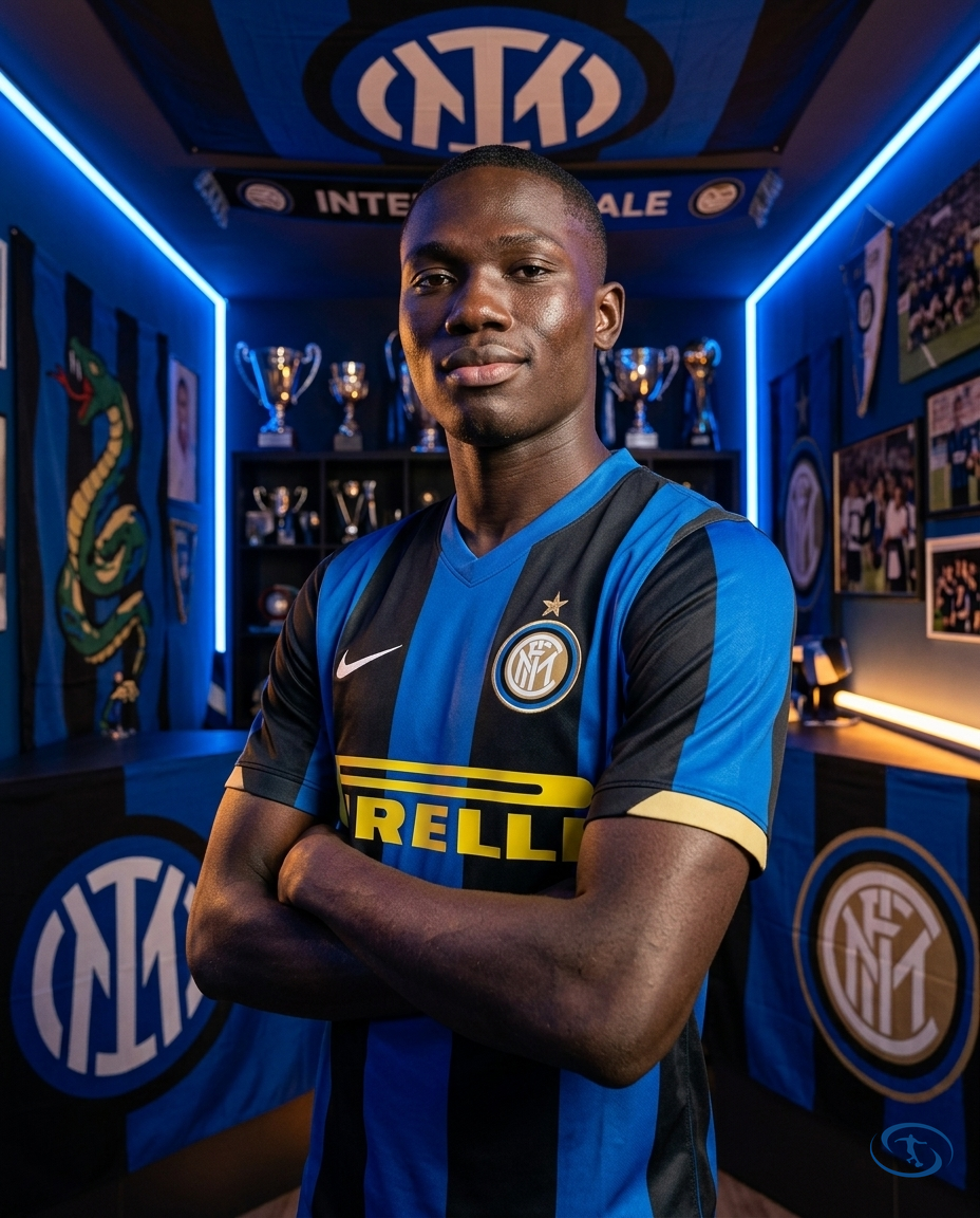 Camisa Inter de Milão Retrô 2007/08 Home Torcedor Nike Masculina - Azul e Preto - Side View | Sant Sport