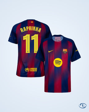 Barcelona Home Fan Version Shirt 2025-2026 Fan (Champions League) - Men's