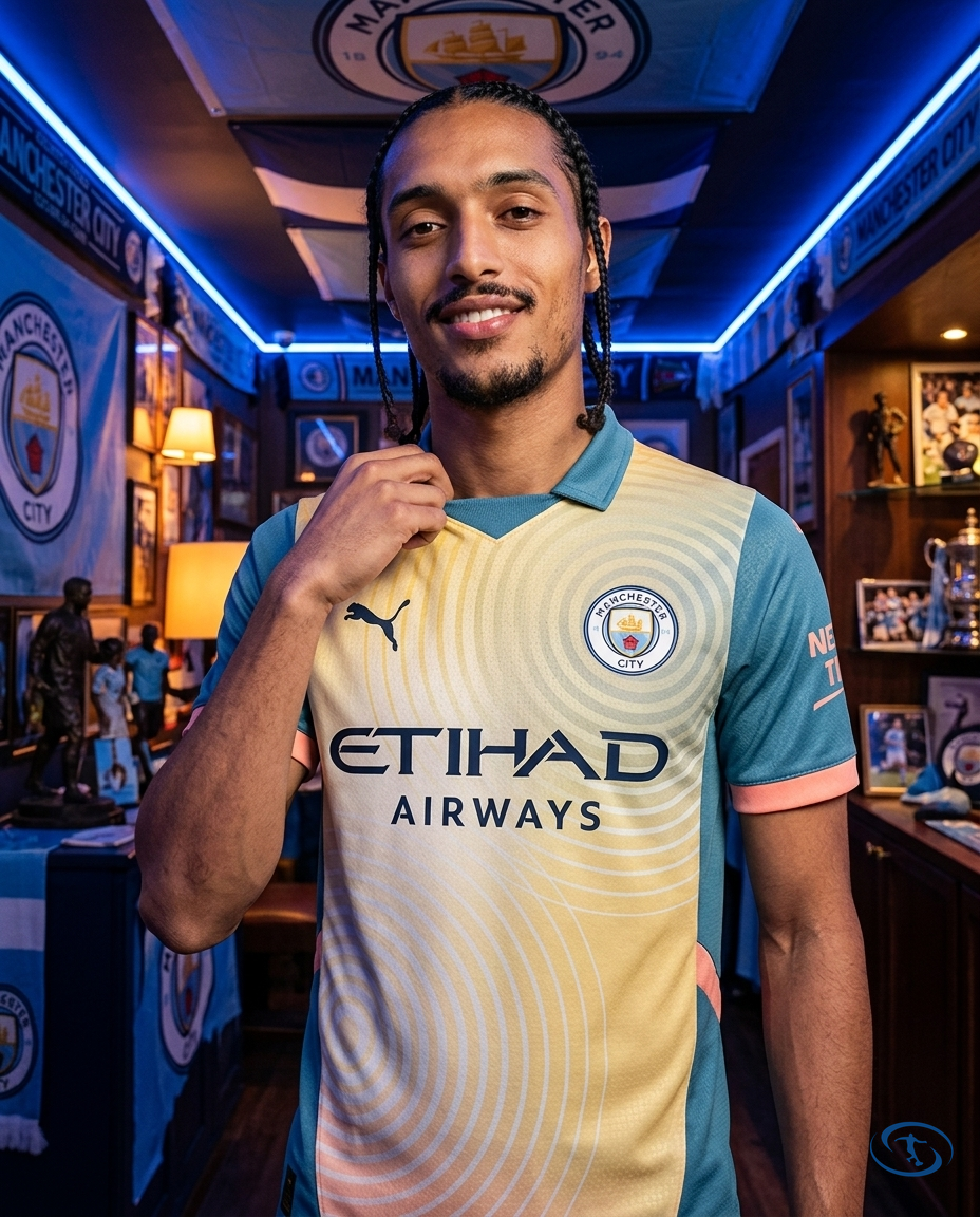Camisa Manchester City 2024/25 - Jogador Puma Masculina - Front View | Sant Sport