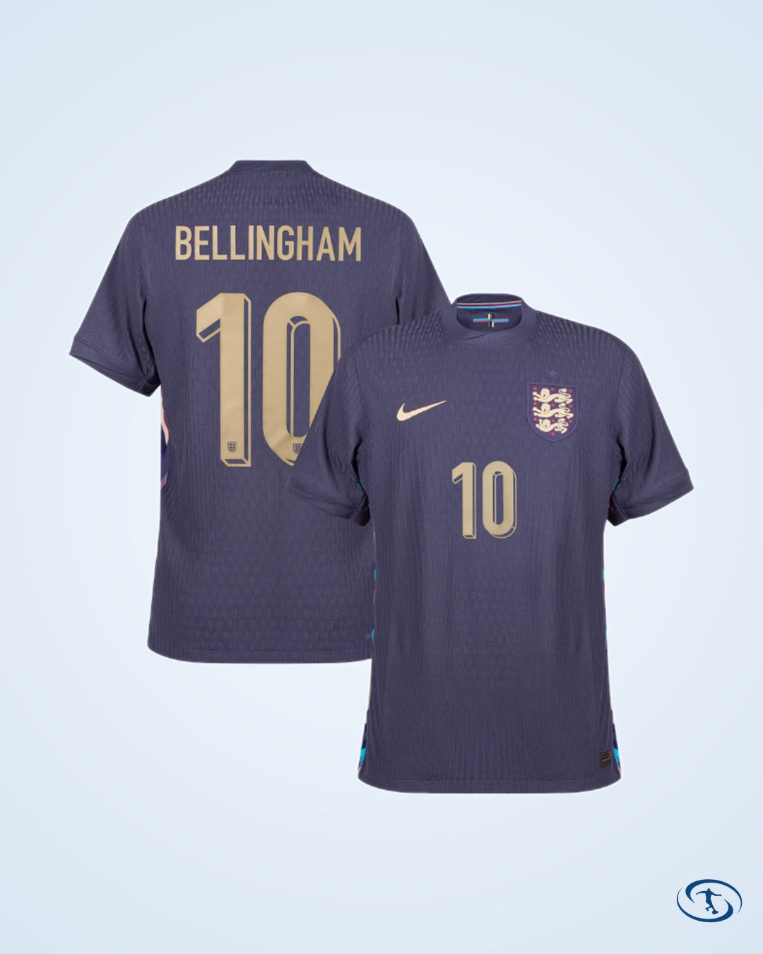 England Away Shirt 2024-2025 Player Version (Official Printing)