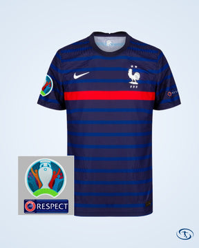 France Vapor Match Home Shirt 2020-2021 inc. Official Euro 2020 Patches - Men's