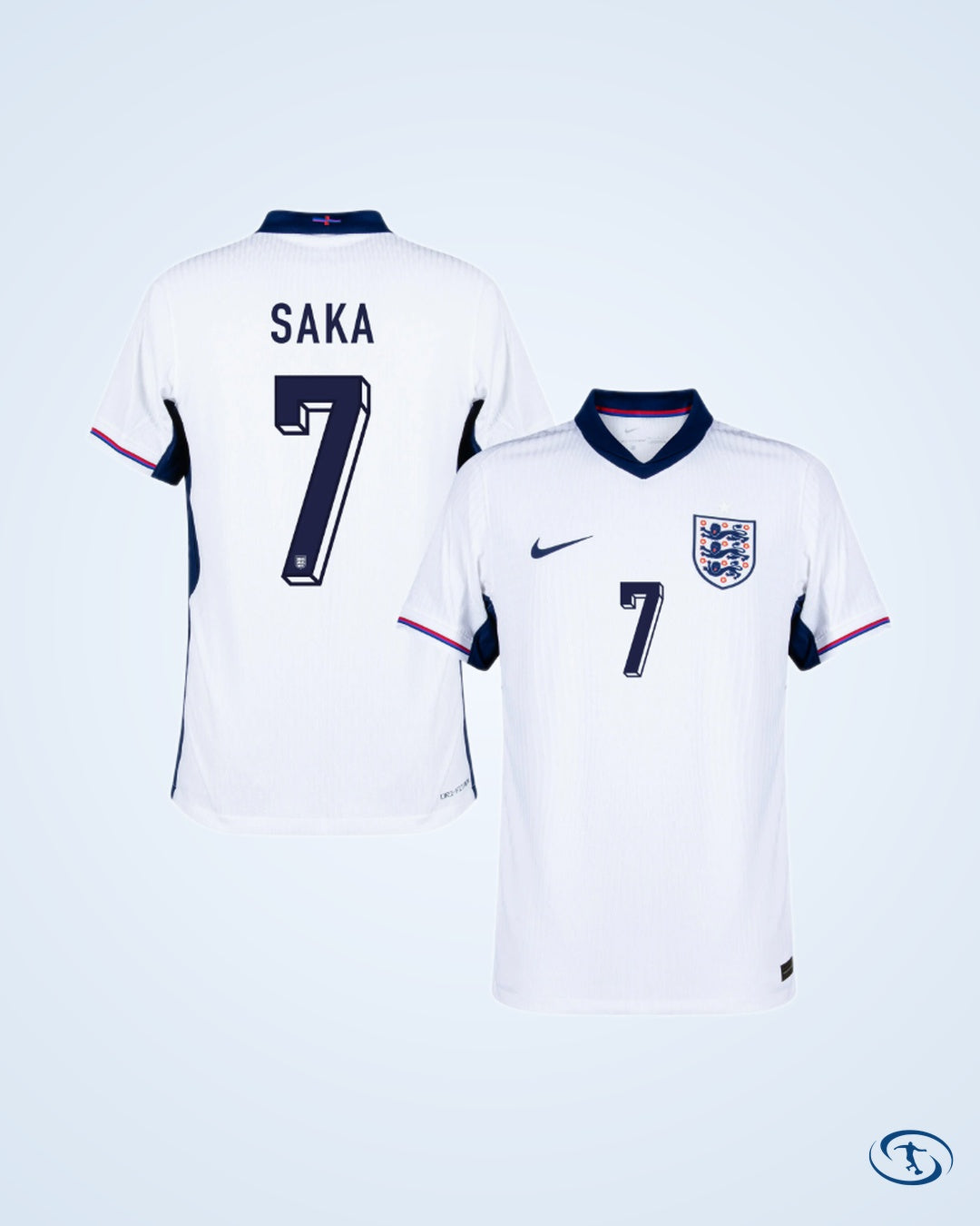 England Home Shirt 2024-2025 Player Version (Official Printing)