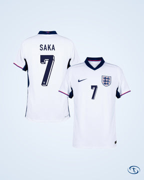 England Home Shirt 2024-2025 Player Version (Official Printing)