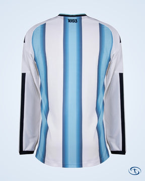 Argentina Authentic Home L/S Shirt 2026-2027 - Men's