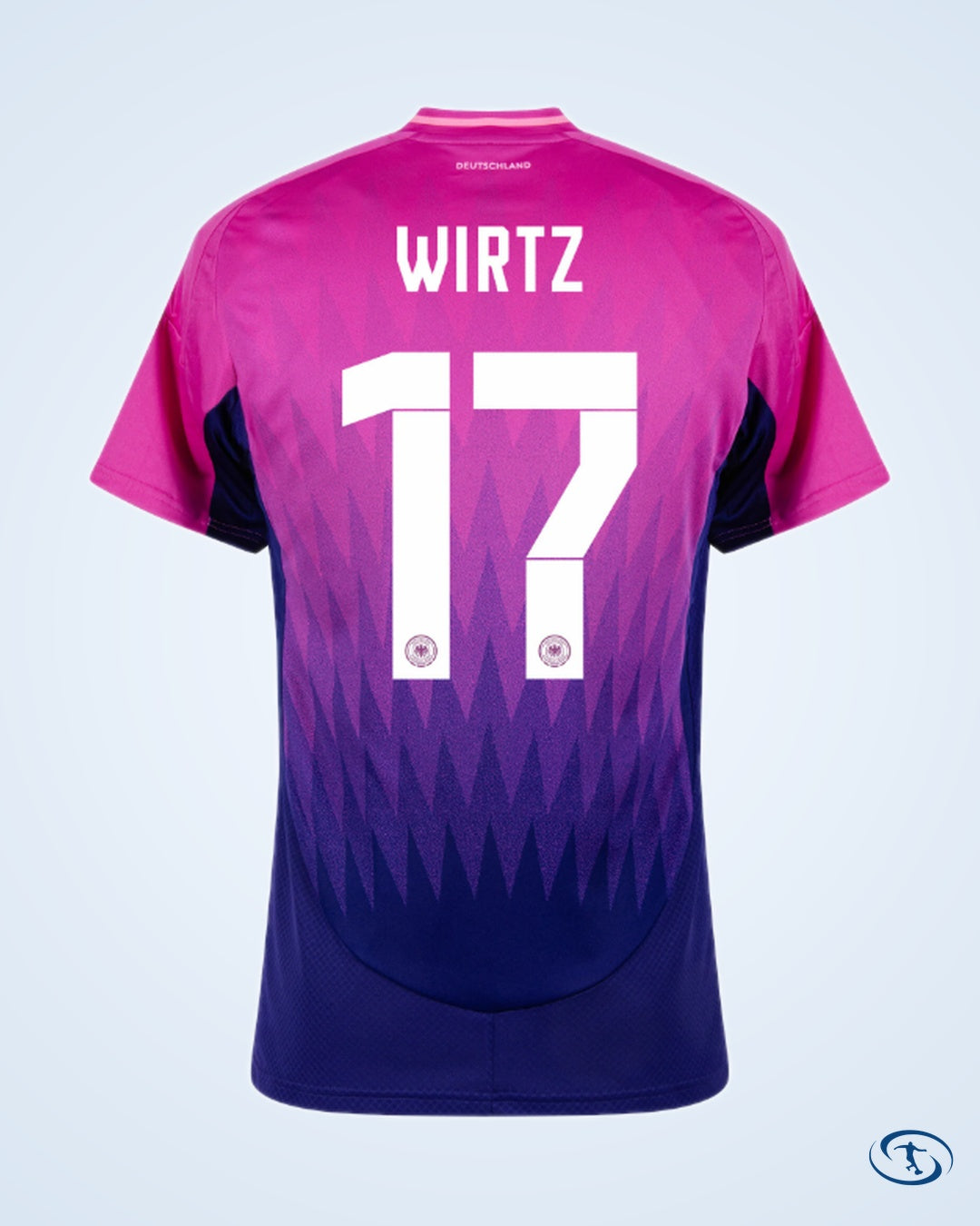 Germany Away Player Number Shirt 2024-2025 (Danke Bastian Printing) - Men's
