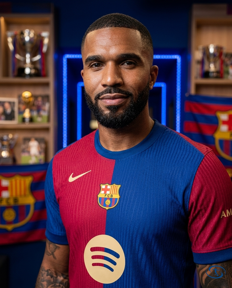 Camisa Barcelona Home 24/25 Versão Jogador Nike Masculino - Badge Close-Up | Sant Sport