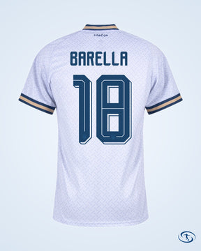 Italy Away Barella 18 Shirt 2026-2027 Fan Version(Official Printing)