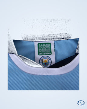 Score Draw Man City Home Retro Shirt 1993-1994 - Men's | Sant Sport