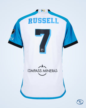 Sporting Kansas City Authentic 3rd Russell 7 Shirt 2024 (MLS Printing) - Men's