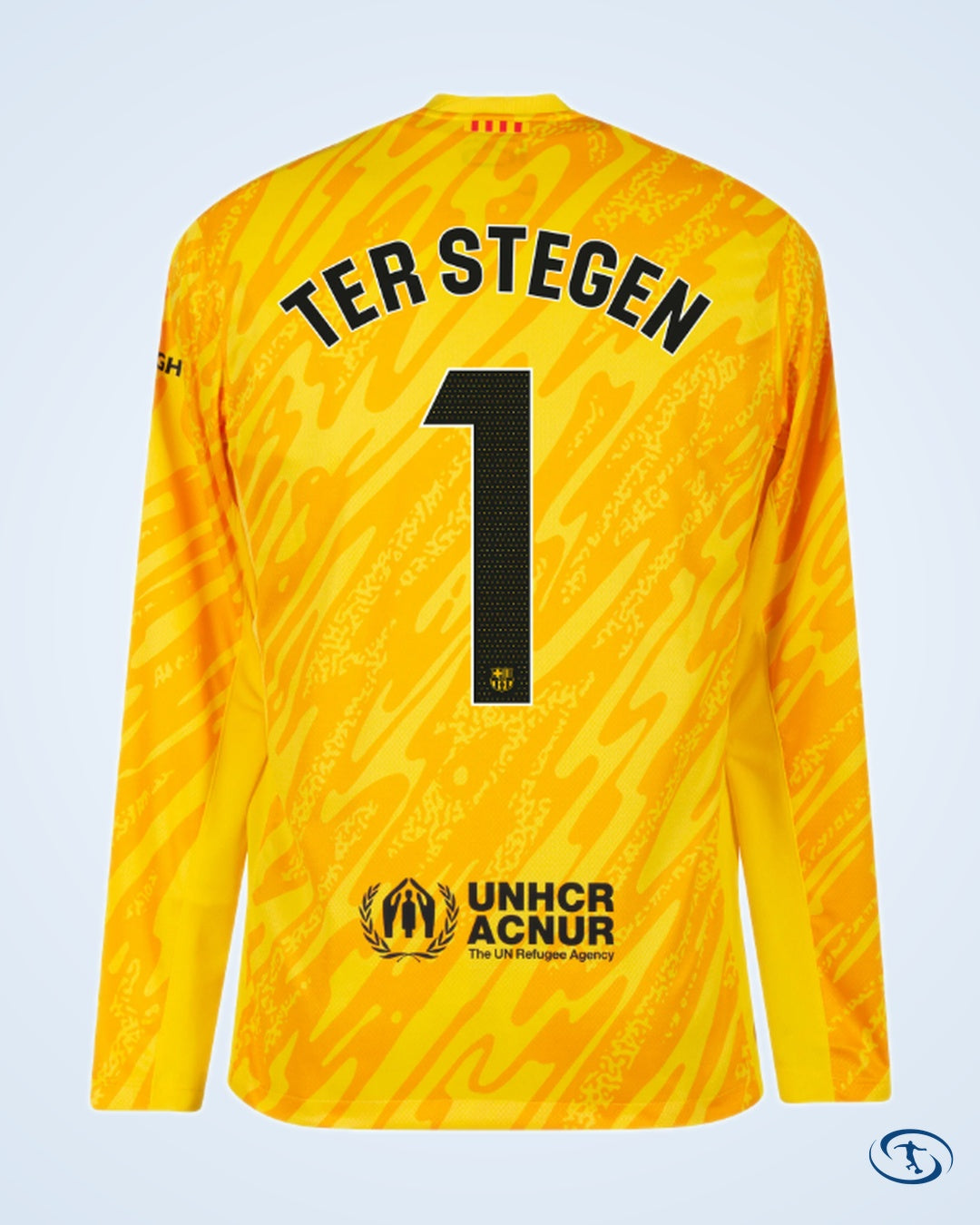 Barcelona Away GK Ter Stegen 1 Shirt 2024-2025 (La Liga) - Men's
