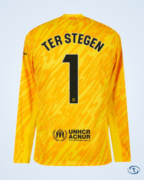 Barcelona Away GK Ter Stegen 1 Shirt 2024-2025 (La Liga) - Men's
