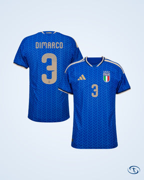 Italy Authentic Home Shirt 2026-2027 Player Version (Official Printing)