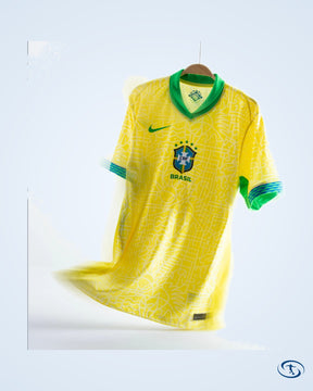 Brazil Home Shirt 2024-2025 - Men's