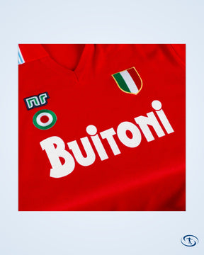 Ennerre Napoli Authentic Remake Away No. 10 Shirt 1987-1988 - Men's
