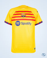 Barcelona Senyera 4th Lamine Yamal 19 Shirt 2024-2025 (Official Cup Printing) - Men's | Sant Sport