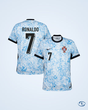 Portugal Away Ronaldo 7 Shirt 2024-2025 (Official Printing) - Men's