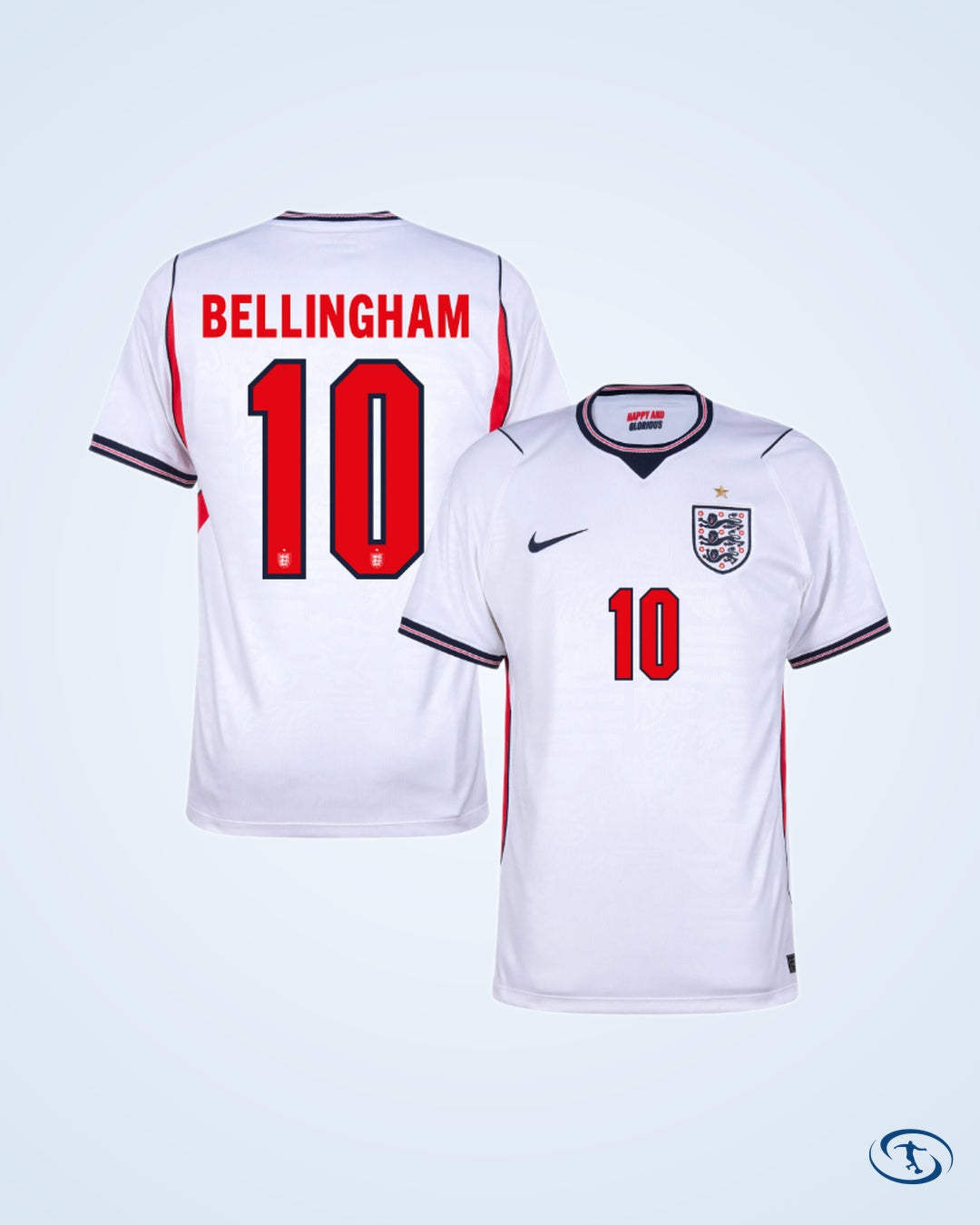 England Home KIDS Kane 9 Shirt 2026-2027 (Official Printing) - Kids