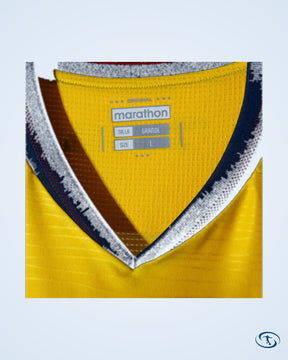 Marathon Ecuador Authentic Home M.Caicedo 23 Shirt 2026-2027 (Fan Style Printing) - Men's
